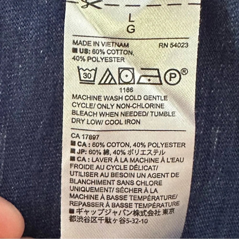 Banana Republic Heathered blue Shirt